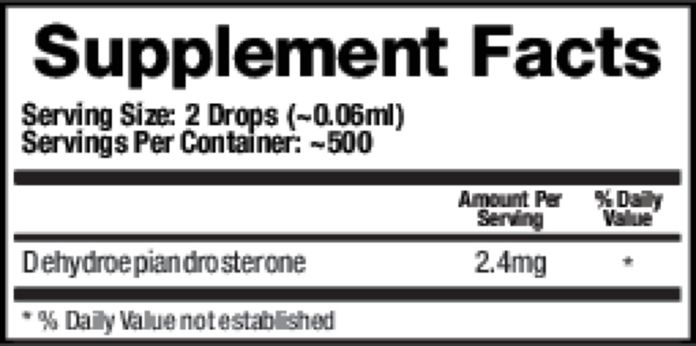 Product image for DHEA Drops.