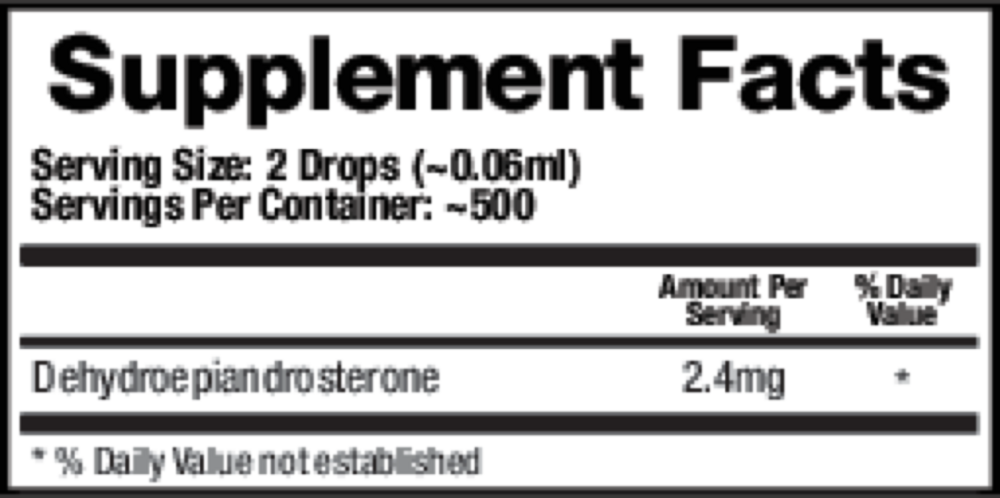 Product image for DHEA Drops.