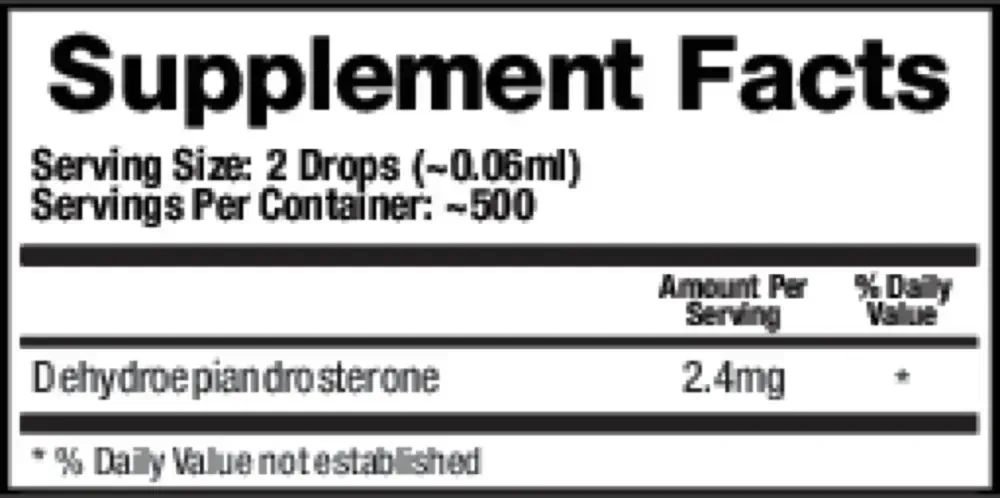 Product image for DHEA Drops.
