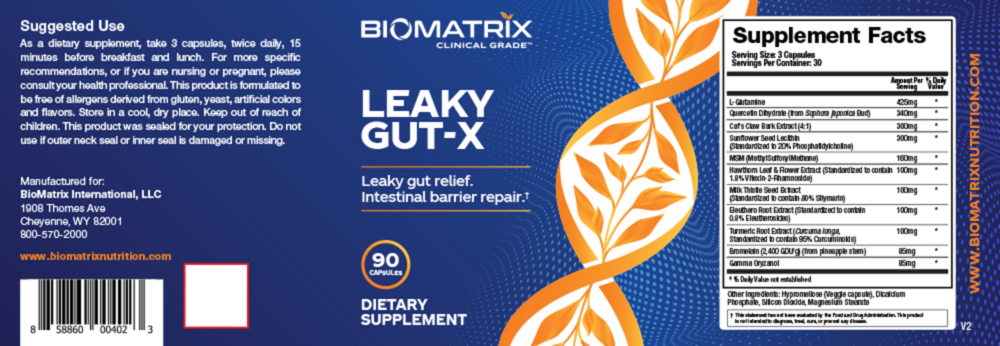 Product image for Leaky Gut-X.