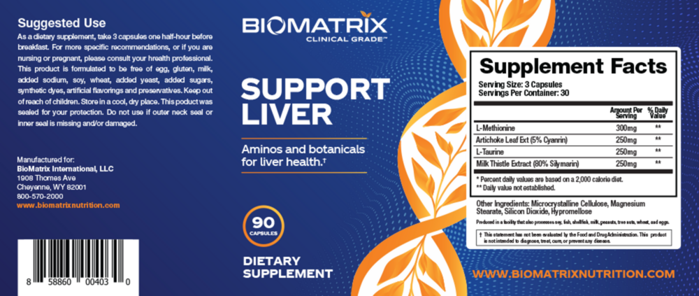 Product image for Support Liver.