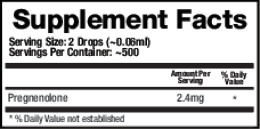 Product image for Pregnenolone Drops.