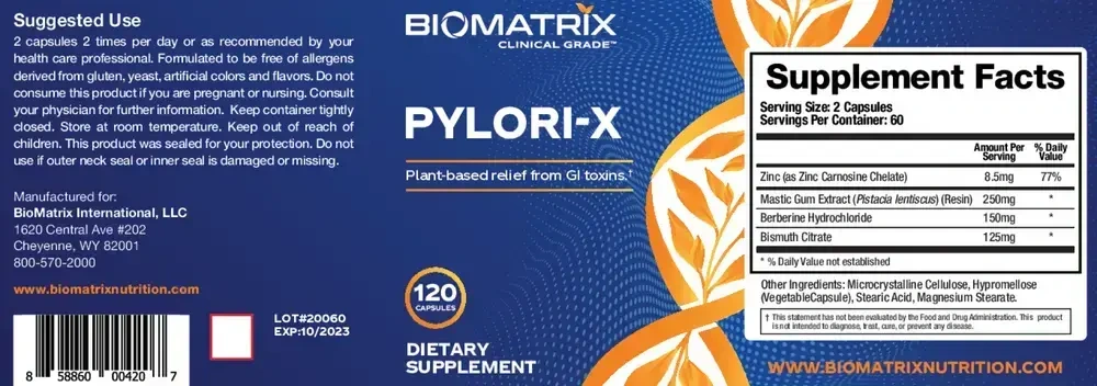 Product image for Pylori-X.