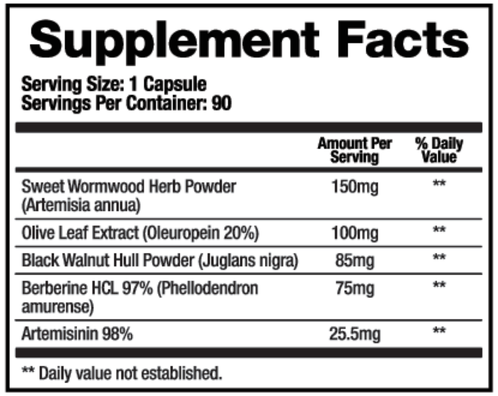 Product image for Para-X (formerly Paracid-X).