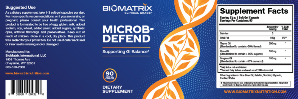 Product image for Microb-Defend.