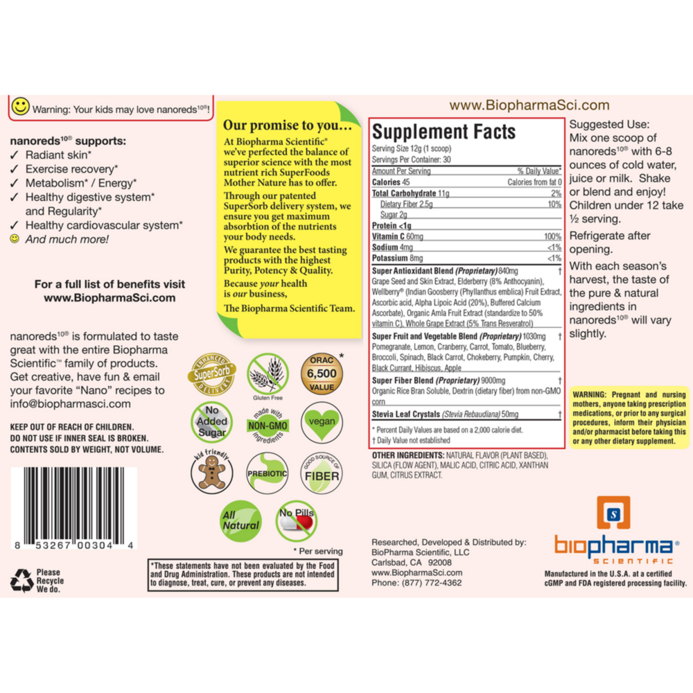 Product image for NanoReds10.