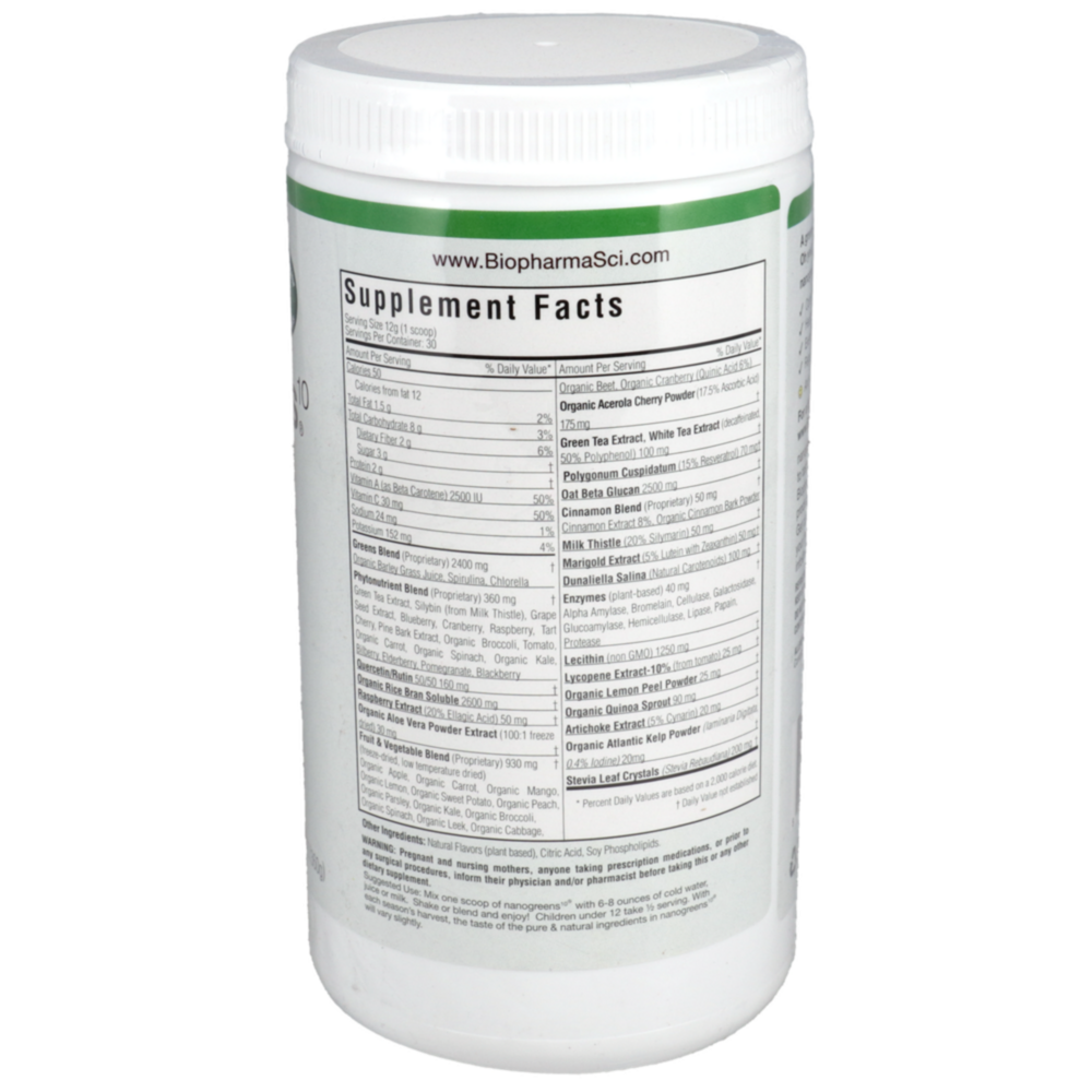 Product image for NanoGreens10 Strawberry.