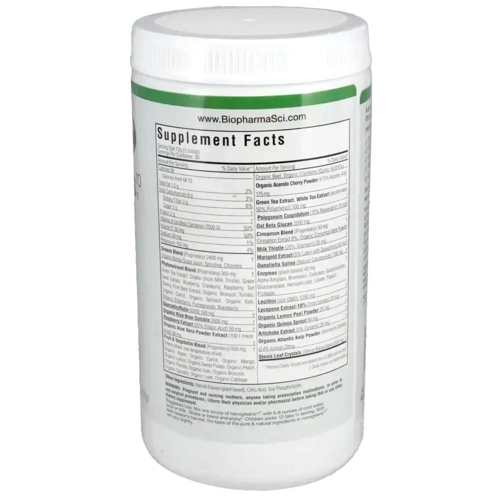 Product image for NanoGreens10 Strawberry.