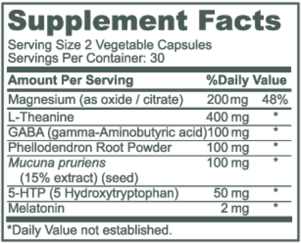 Product image for Nanosnooze - Melatonin + Magnesium + L-Theanine.