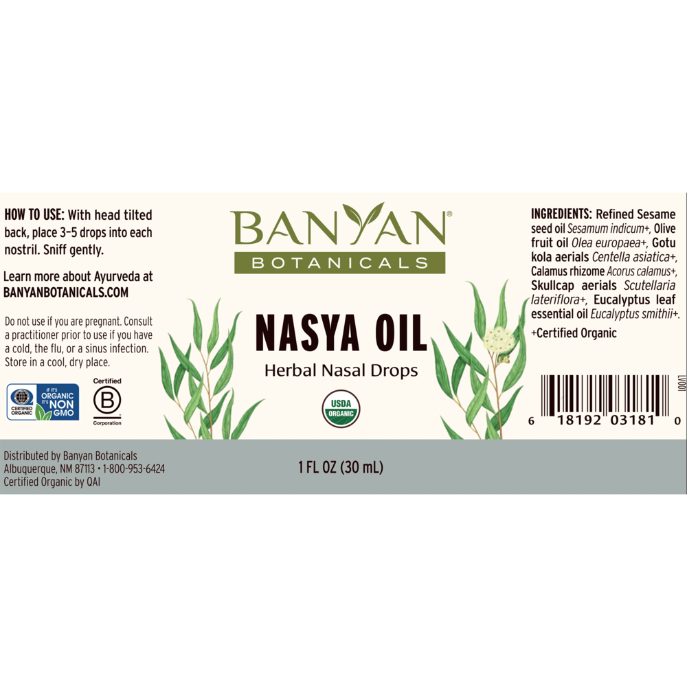 Product image for Nasya Oil.