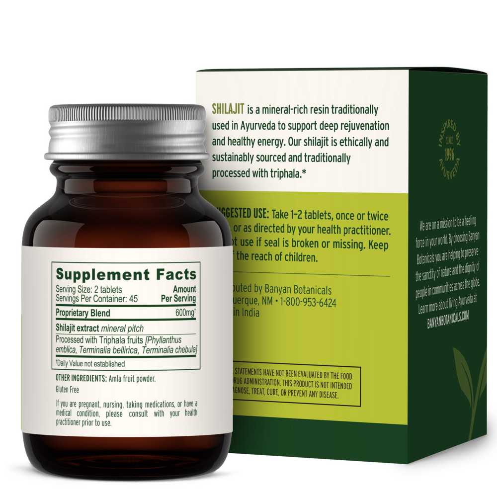 Product image for Shilajit Tablets.