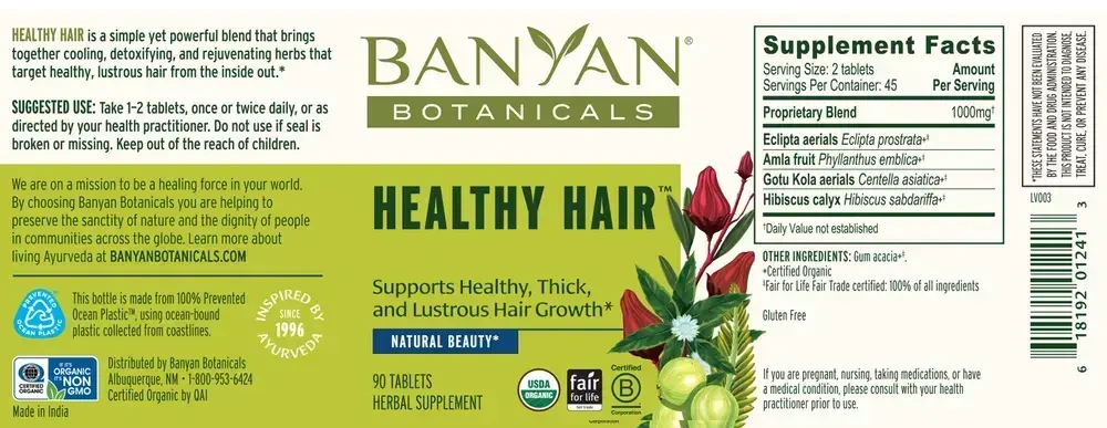 Product image for Healthy Hair, Organic.