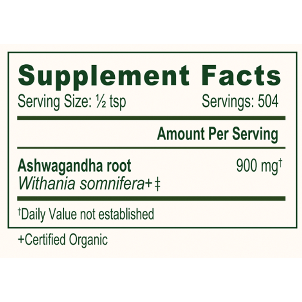 Product image for Gotu Kola Powder (Centella asiatica) 770 mg.