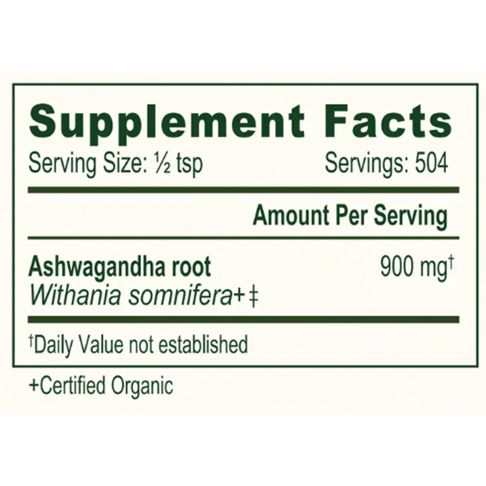 Product image for Gotu Kola Powder (Centella asiatica) 770 mg.