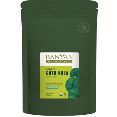 Brahmi/Gotu Kola Leaf Pwdr Organic