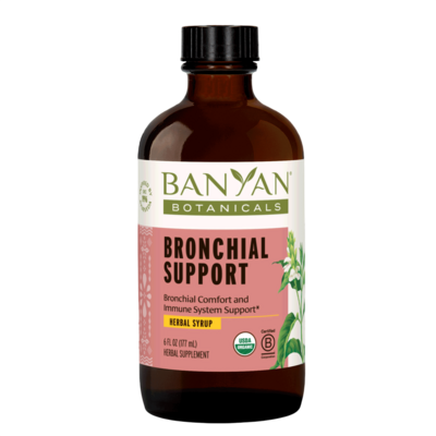 Bronchial Support Herbal Syrup 177 Milliliters