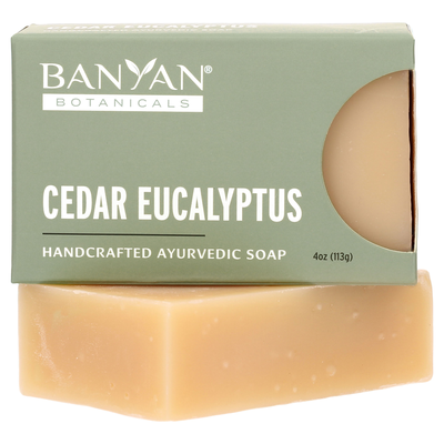 Product image for Cedar Eucalyptus Soap (4 Ounces). Discontinued.