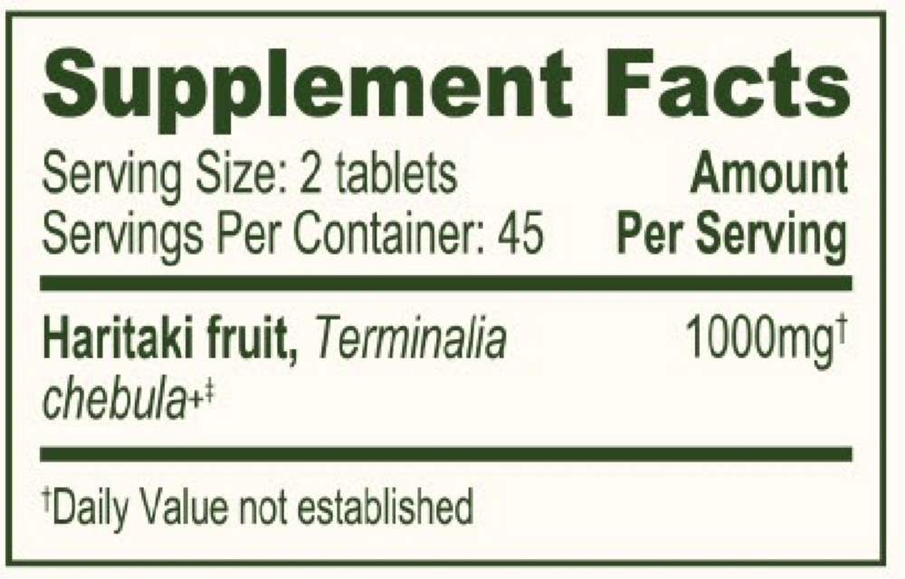 Product image for Haritaki.