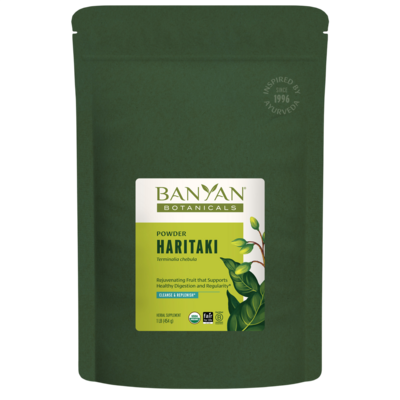Haritaki Fruit Powder, Organic 454 Grams