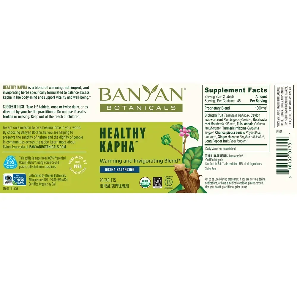 Product image for Healthy Kapha (Organic).