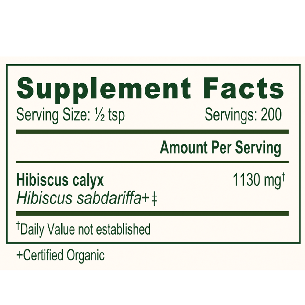Product image for Hibiscus Powder Organic.