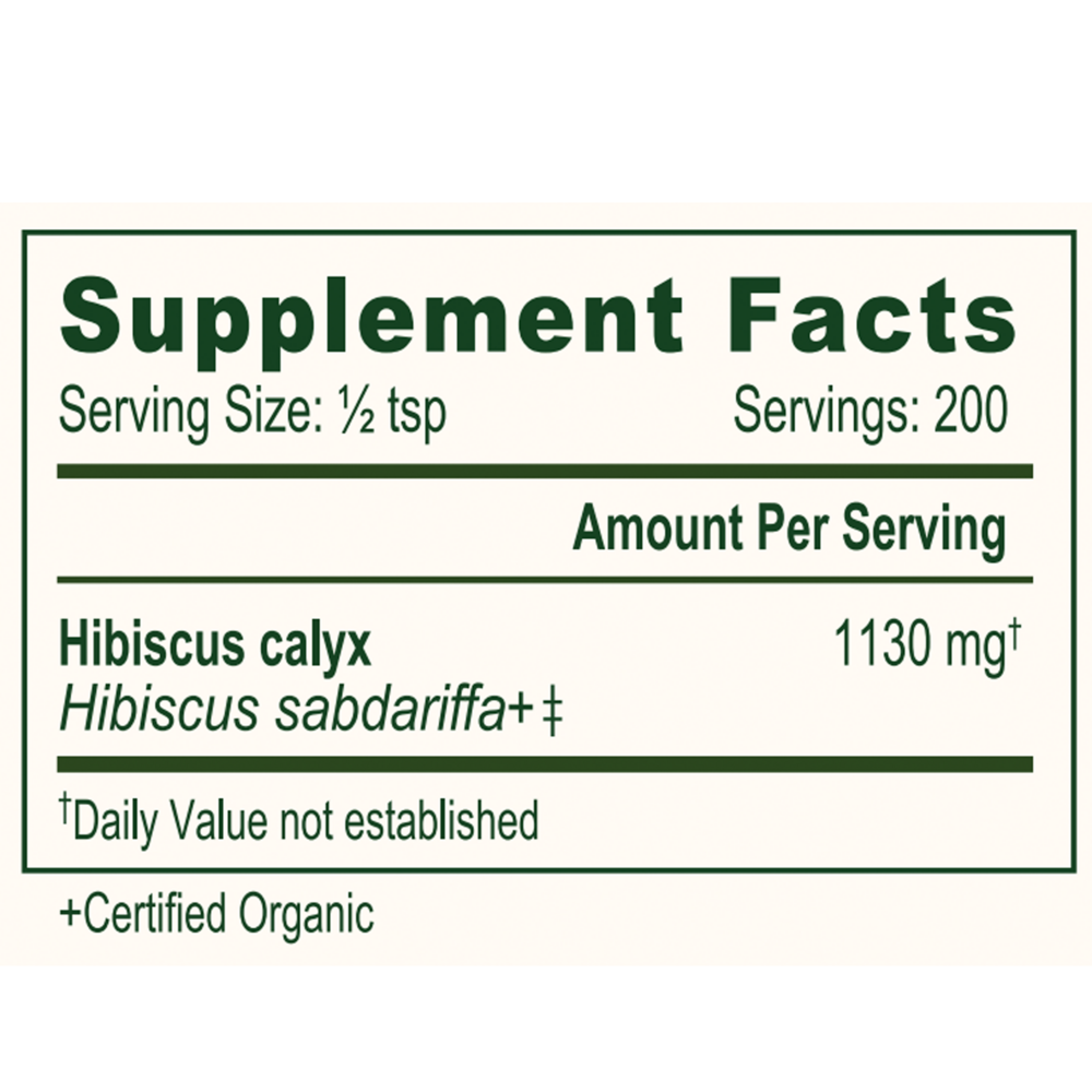 Product image for Hibiscus Powder Organic.