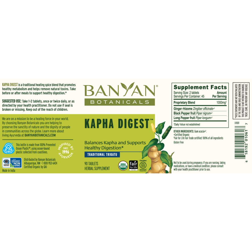 Product image for Kapha Digest, Organic.