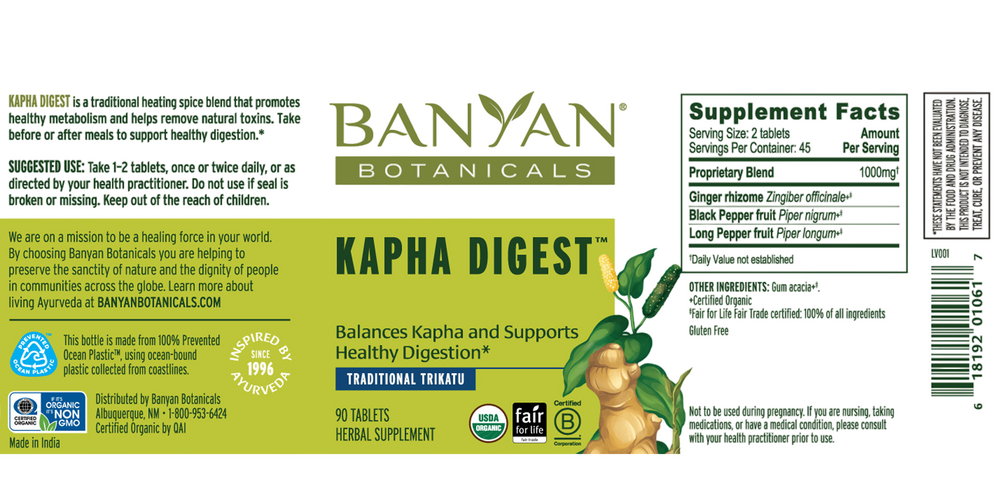 Product image for Kapha Digest, Organic.