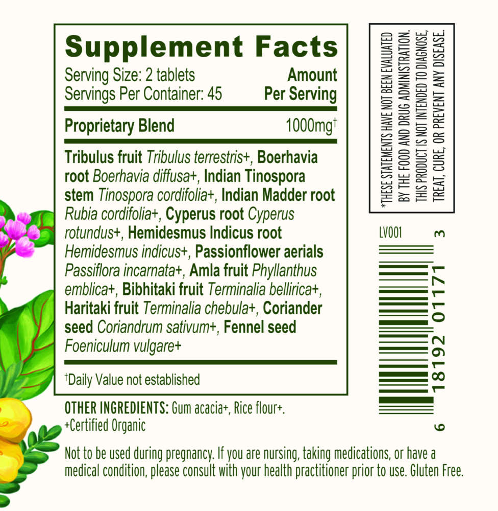 Product image for Kidney Formula Tablets.