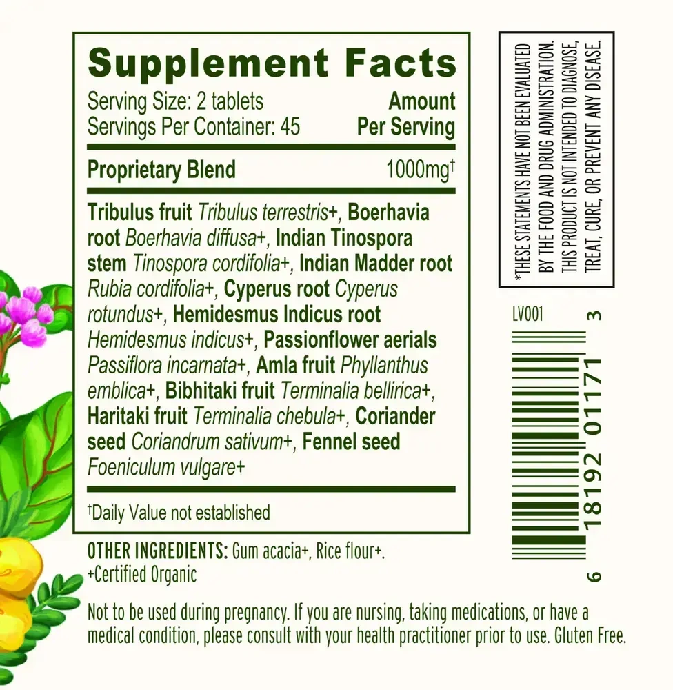 Product image for Kidney Formula Tablets.