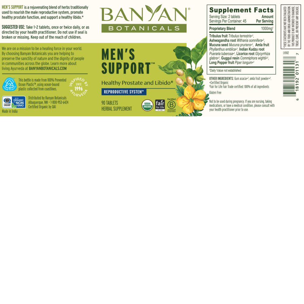 Product image for Men's Support™ Tablets.