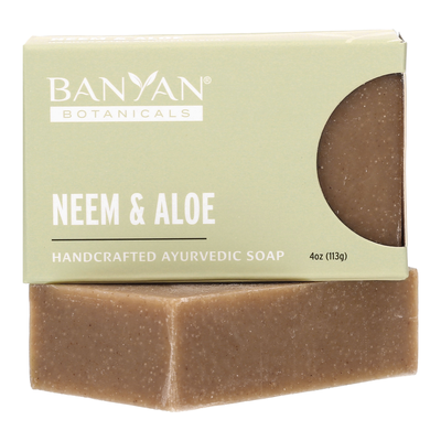 Product image for Neem Aloe Soap (4 Ounces). Discontinued.