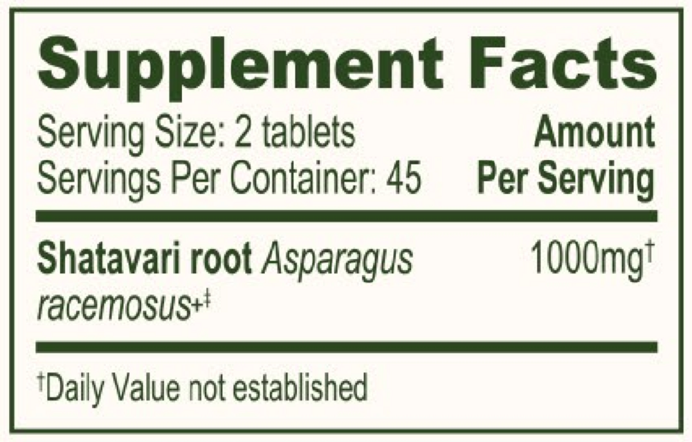Product image for Shatavari Root Powder, Organic.