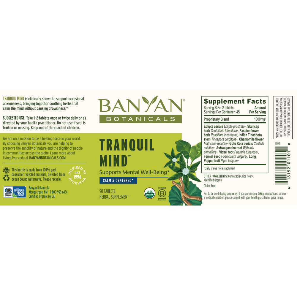 Product image for Tranquil Mind.