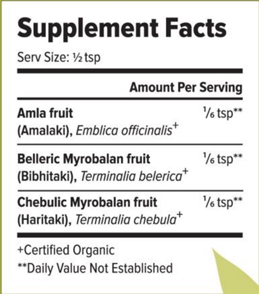 Product image for Triphala Powder.
