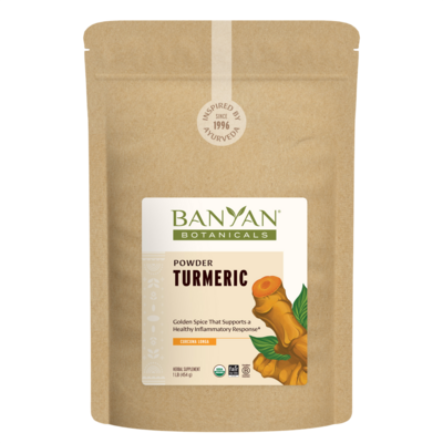 Turmeric Root Powder, Organic 454 Grams