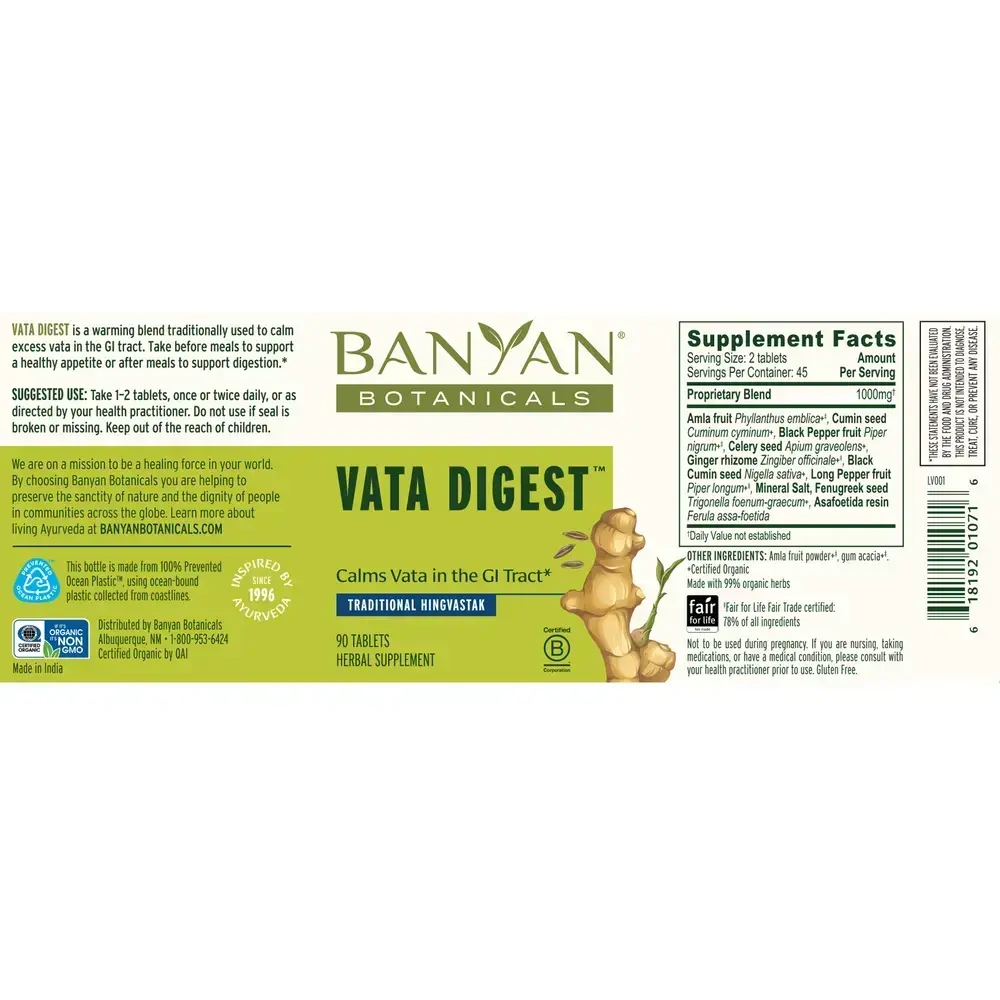 Product image for Vata Digest.