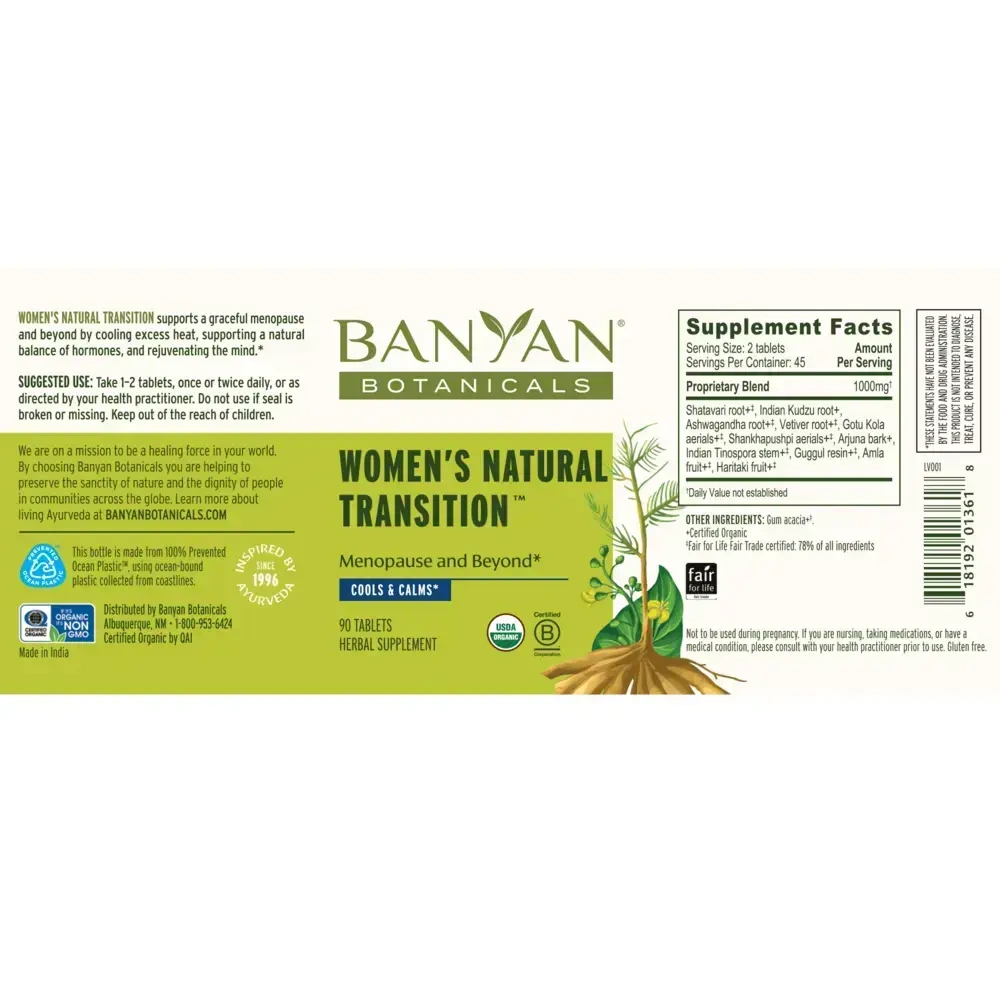 Product image for Women's Natural Transition™ Tablets.