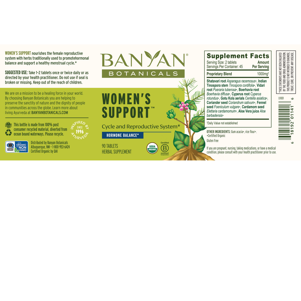 Product image for Women's Support, Organic.