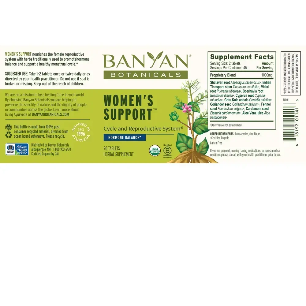 Product image for Women's Support, Organic.