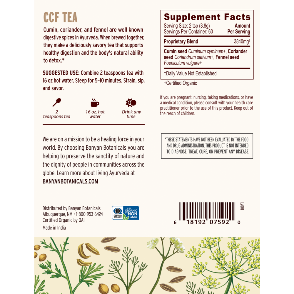 Product image for CCF Tea.