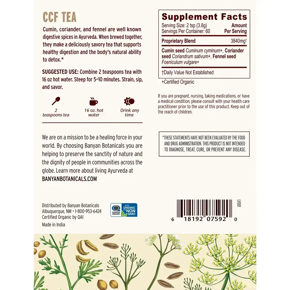 Product image for CCF Tea.