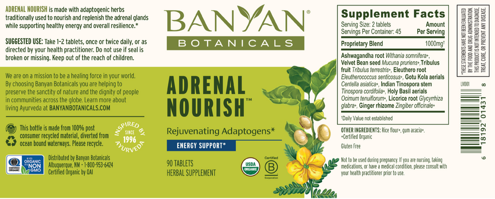 Product image for Adrenal Nourish Organic.