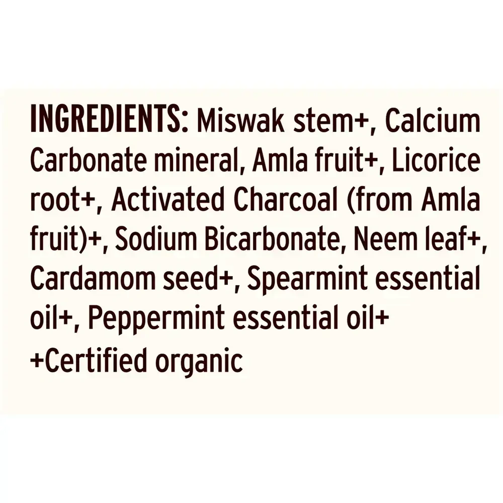 Product image for Tooth Powder Mint Cardamom.