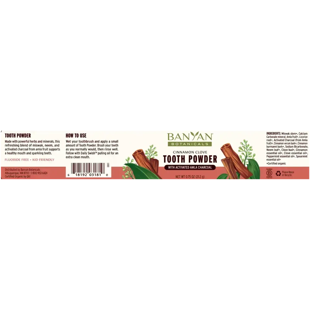 Product image for Cinnamon Tooth Powder.
