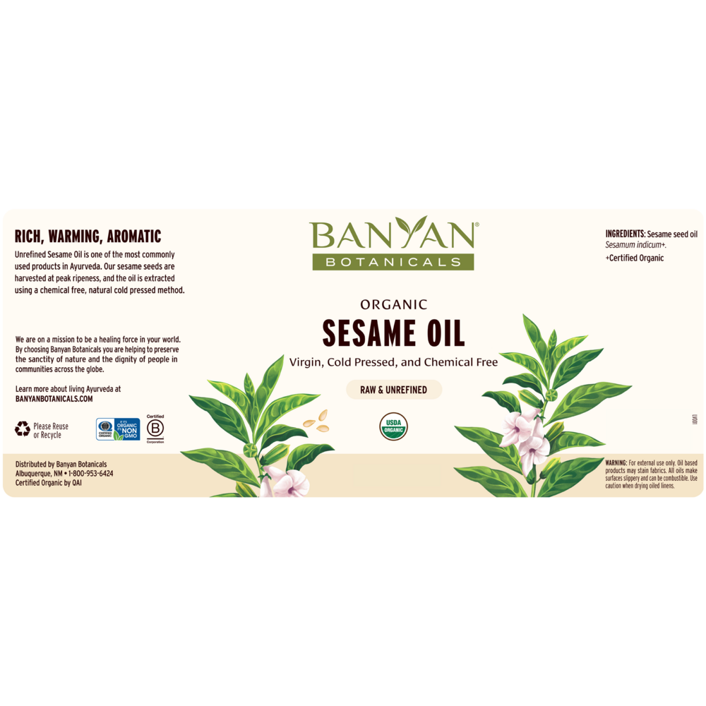 Product image for Sesame Oil.
