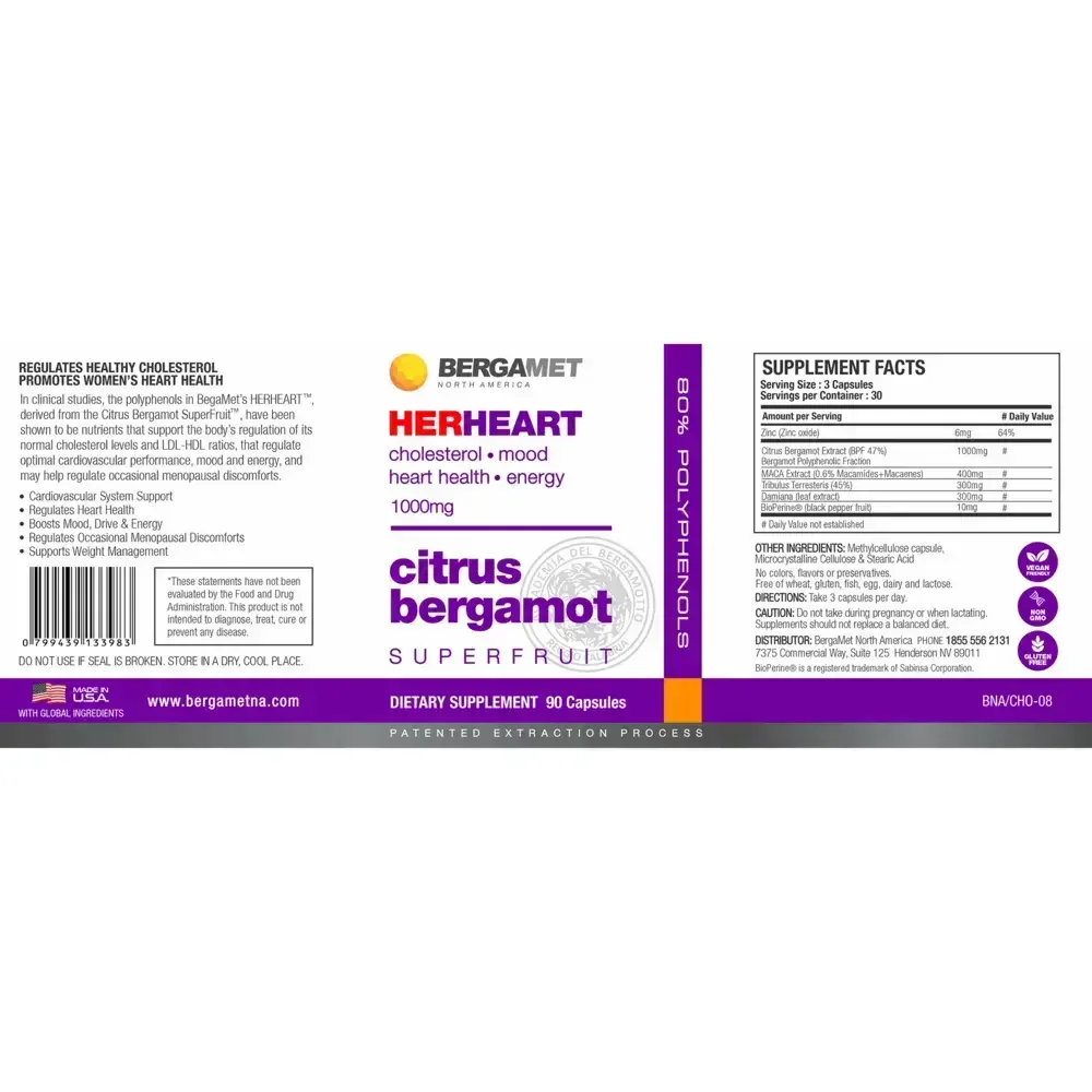 Product image for BergaMet HerHeart.