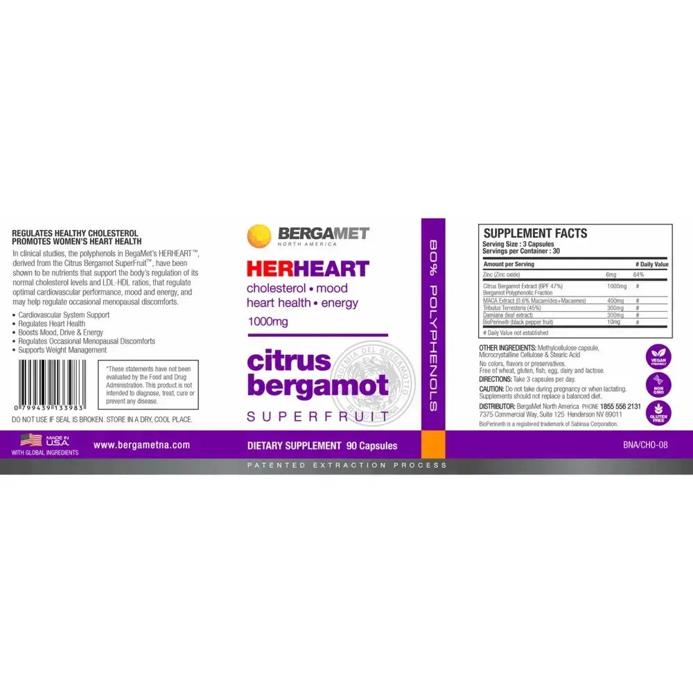 Product image for BergaMet HerHeart.