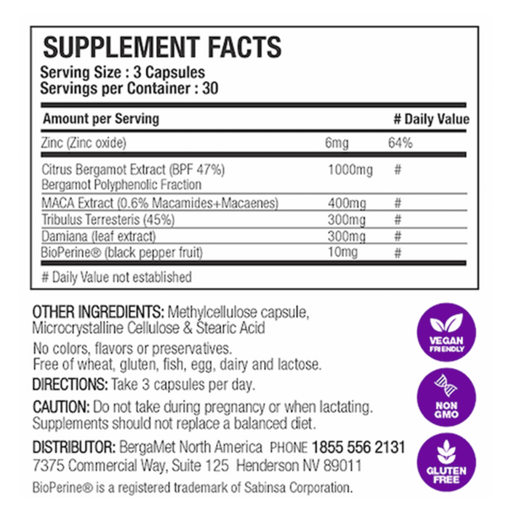 Product image for BergaMet HerHeart.