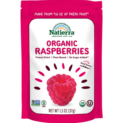 Organic Freeze Dried Raspberries product image